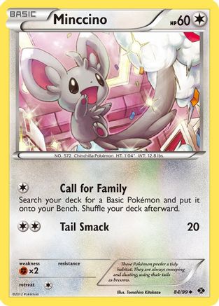 Minccino (84/99) [Black & White: Next Destinies] - Trinity Hobby