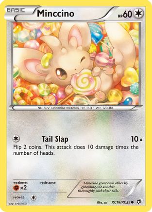 Minccino (RC18/RC25) [Black & White: Legendary Treasures] - Trinity Hobby