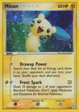 Minun (6/12) [EX: Trainer Kit 2 - Minun] - Trinity Hobby