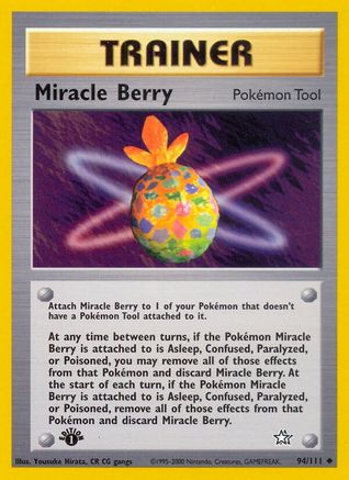Miracle Berry (94/111) [Neo Genesis 1st Edition] - Trinity Hobby