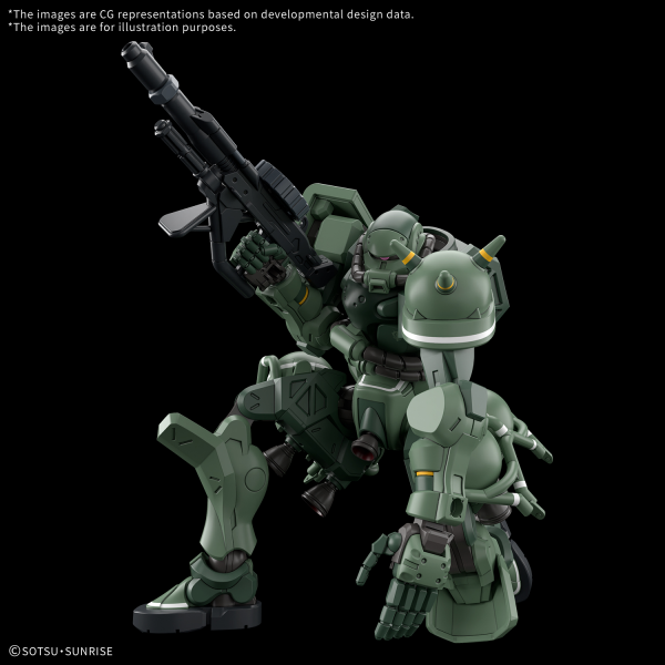 BANDAI HOBBY HG 1/144 ZAKU(GQ) GQuuuuuuX - Trinity Hobby