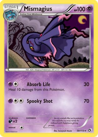 Mismagius (58/113) [Black & White: Legendary Treasures] - Trinity Hobby