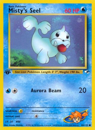 Misty's Seel (88/132) [Gym Heroes Unlimited] - Trinity Hobby