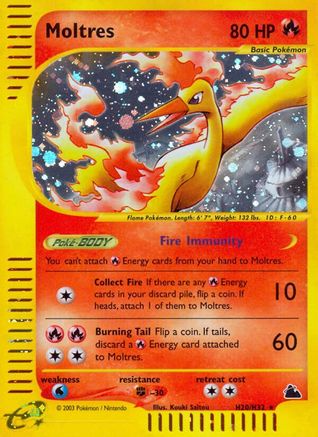Moltres (H20/H32) [Skyridge] - Trinity Hobby