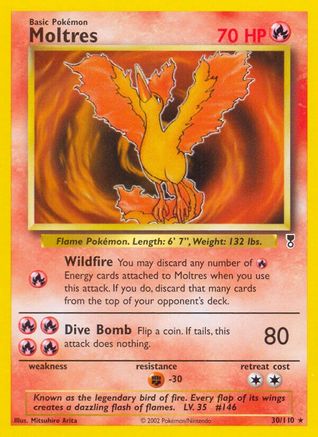Moltres (30/110) [Legendary Collection] - Trinity Hobby