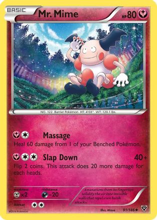 Mr. Mime (91/146) [XY: Base Set] - Trinity Hobby