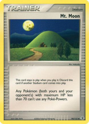 Mt. Moon (94/112) [EX: FireRed & LeafGreen] - Trinity Hobby