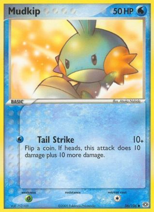 Mudkip (56/106) (Stamped) [EX: Emerald] - Trinity Hobby
