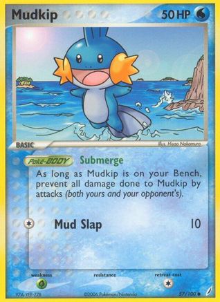 Mudkip (57/100) [EX: Crystal Guardians] - Trinity Hobby