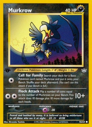 Murkrow (46/64) [Neo Revelation Unlimited] - Trinity Hobby