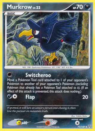 Murkrow (72/147) [Platinum: Supreme Victors] - Trinity Hobby