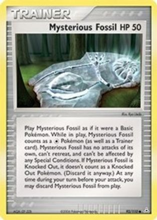 Mysterious Fossil (92/110) (Stamped) [EX: Holon Phantoms] - Trinity Hobby
