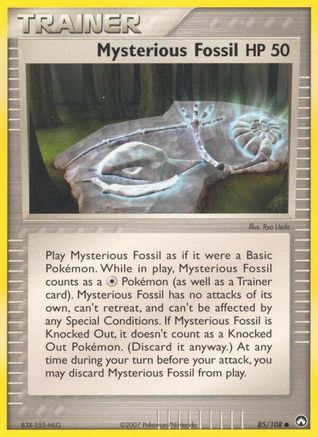 Mysterious Fossil (85/108) (Stamped) [EX: Power Keepers] - Trinity Hobby