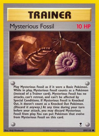 Mysterious Fossil (109/110) [Legendary Collection] - Trinity Hobby