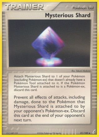 Mysterious Shard (81/100) (Stamped) [EX: Crystal Guardians] - Trinity Hobby