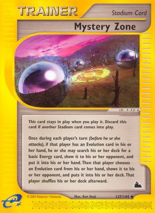 Mystery Zone (137/144) [Skyridge] - Trinity Hobby
