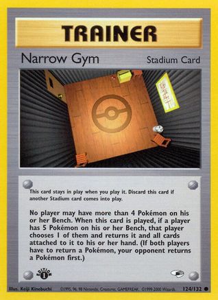 Narrow Gym (124/132) [Gym Heroes Unlimited] - Trinity Hobby