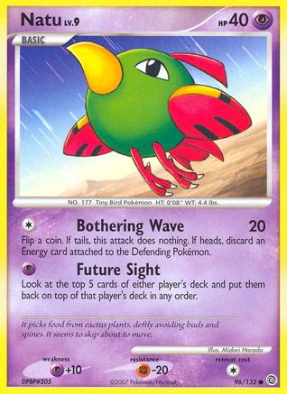 Natu (96/132) [Diamond & Pearl: Secret Wonders] - Trinity Hobby