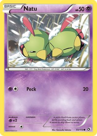 Natu (55/113) [Black & White: Legendary Treasures] - Trinity Hobby