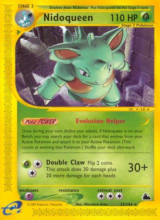 Nidoqueen (22/144) [Skyridge] - Trinity Hobby
