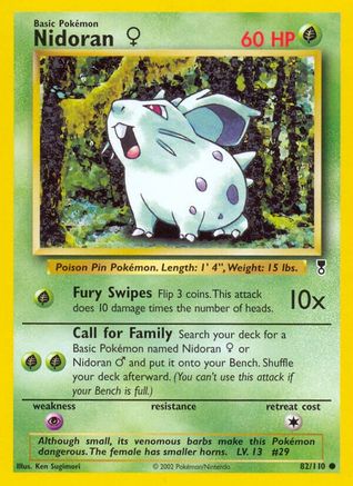 Nidoran (82/110) (Female) [Legendary Collection] - Trinity Hobby