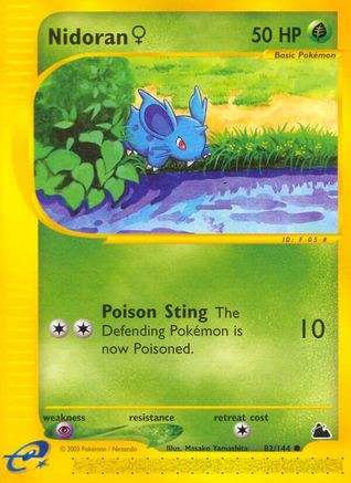 Nidoran (82/144) (Female) [Skyridge] - Trinity Hobby
