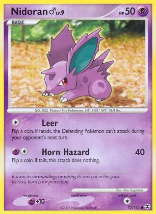 Nidoran (72/111) (Male) [Platinum: Rising Rivals] - Trinity Hobby