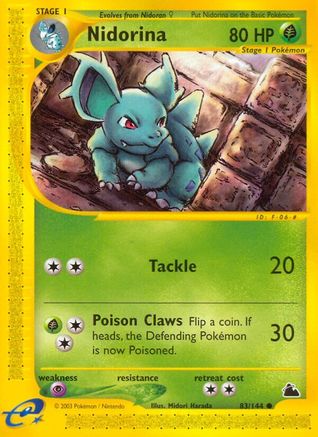 Nidorina (83/144) [Skyridge] - Trinity Hobby