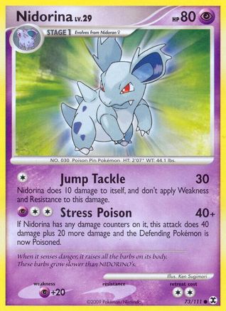 Nidorina (73/111) [Platinum: Rising Rivals] - Trinity Hobby
