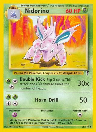 Nidorino (56/110) [Legendary Collection] - Trinity Hobby