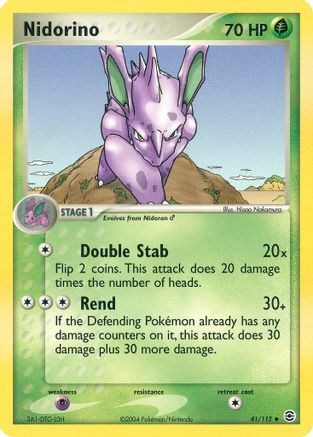 Nidorino (41/112) [EX: FireRed & LeafGreen] - Trinity Hobby