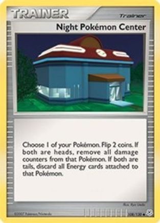 Night Pokemon Center (108/130) [Diamond & Pearl: Base Set] - Trinity Hobby