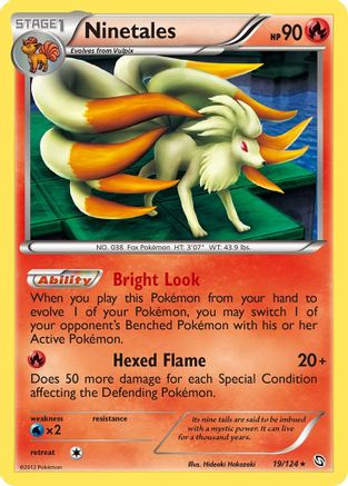 Ninetales (19/124) [Black & White: Dragons Exalted] - Trinity Hobby