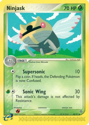 Ninjask (38/97) [EX: Dragon] - Trinity Hobby