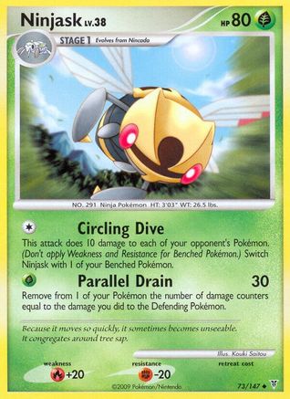 Ninjask (73/147) [Platinum: Supreme Victors] - Trinity Hobby