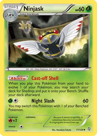 Ninjask (11/124) [Black & White: Dragons Exalted] - Trinity Hobby