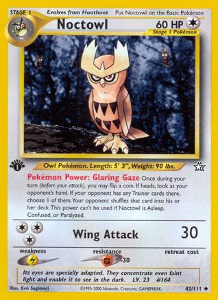 Noctowl (42/111) [Neo Genesis Unlimited] - Trinity Hobby