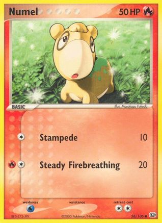 Numel (58/106) (Stamped) [EX: Emerald] - Trinity Hobby
