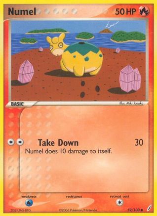 Numel (59/100) (Stamped) [EX: Crystal Guardians] - Trinity Hobby