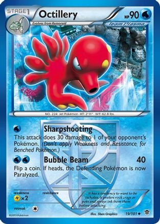 Octillery (19/101) [Black & White: Plasma Blast] - Trinity Hobby