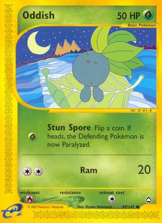 Oddish (97/147) [Aquapolis] - Trinity Hobby