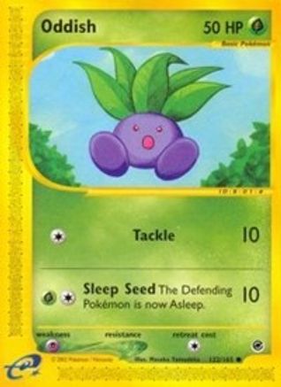 Oddish (122/165) [Expedition: Base Set] - Trinity Hobby