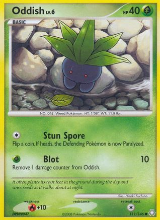Oddish (111/146) [Diamond & Pearl: Legends Awakened] - Trinity Hobby