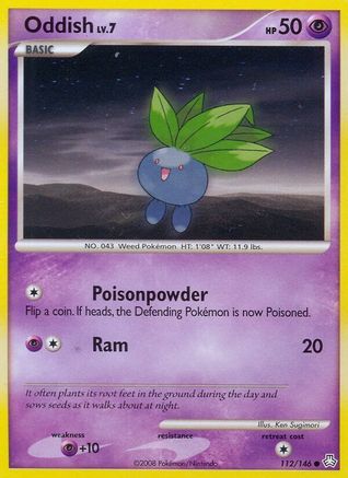 Oddish (112/146) [Diamond & Pearl: Legends Awakened] - Trinity Hobby