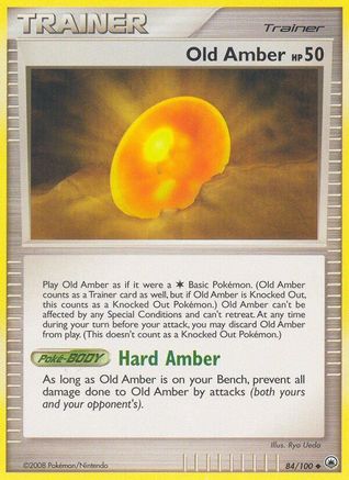 Old Amber (84/100) [Diamond & Pearl: Majestic Dawn] - Trinity Hobby