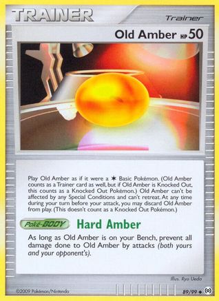 Old Amber (89/99) [Platinum: Arceus] - Trinity Hobby