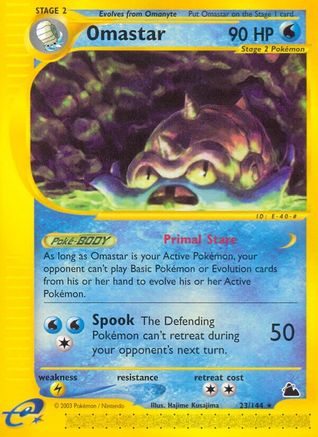Omastar (23/144) [Skyridge] - Trinity Hobby