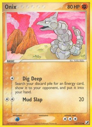 Onix (65/115) (Stamped) [EX: Unseen Forces] - Trinity Hobby