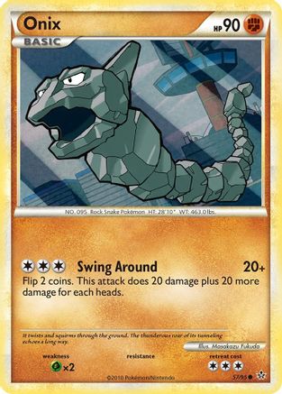 Onix (57/95) [HeartGold & SoulSilver: Unleashed] - Trinity Hobby