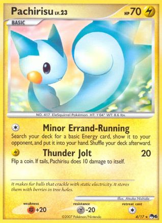 Pachirisu (4/17) [POP Series 6] - Trinity Hobby